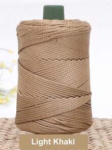 3mm彩色扭纹编织绳空心线工艺品装饰DIY手工包抽绳带配件聚丙烯纤维 - 彩色 - 查看 13