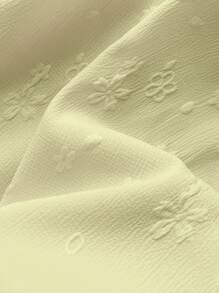 Elamini Women's Elegant Ruffle Hem Spaghetti Strap Mini Dress, Summer - Yellow - View 5