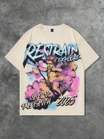 Street Life Camiseta de manga corta para hombres con gráfico impreso del número 23, estilo vintage deportivo y urbano