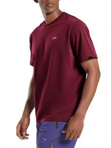 Vans NGỰC TRÁI 2 LỎNG SS Burgundy - Gỗ đỏ - Xem 3