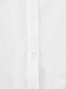 Conjunto casual simple de 3 piezas para niñas: Camiseta de tirantes negra, pantalones largos y conjunto de ropa con camisa blanca, conjunto de ropa de mujer, conjunto de ropa de 3 piezas