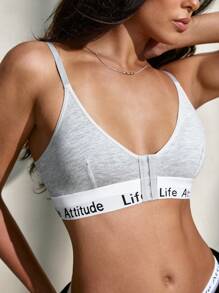 EasyFave Front Close Wireless Women Bra, Fashionable Design, Suitable For Summer