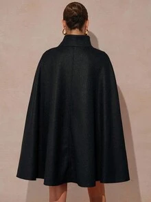 MaterniChic Maternity Regular Coat, Cape Coat, Suitable For Winter Pregnant Clothes Maternity Outerwear Maternity Cape Maternity Clothes Fall Winter Maternity Coat Winter Clothes Elegant  Chic