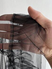 Maweii 大码拖尾网眼连衣裙，时尚、性感、浪漫，适合度假