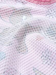 TOM & JERRY X SHEIN 可爱卡通图案太阳帽，粉色 - 粉色 - 查看 6