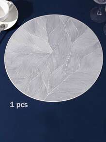 SHEIN 1-12pcs Washable And Wipeable Kitchen Dining Placemat, Multicolor Table Decoration Mat For Festivals And Weddings