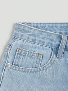 EMERY ROSE 女式磨边休闲牛仔短裤（夏季）