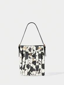 SHECARRY 休闲时尚个性化大容量女士单肩包，适合日常使用 - 彩色 - 查看 2