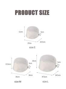 Madebyblanc Laundry Bag, Fine Mesh Bag For Washing Machine Use To Prevent Deformation, Large-Sized Laundry Mesh Bag For Underwear And Bras - Multicolor - View 7