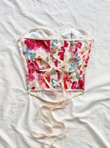 Soleia 全新秋冬休闲度假西部海滩婚礼宾客服装返校毕业早午餐女装，适合圣帕特里克节、春假、复活节、音乐节，优雅波西米亚热带露肩上衣 - 彩色 - 查看 2