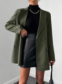 EURMUSE 有線襯衫貝雷帽西裝外套