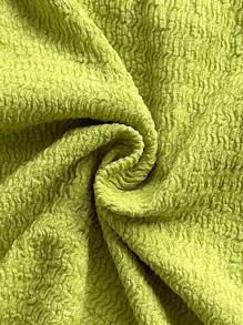 Soleia WYWH 女士度假针织条纹扭纹前低胸露背连体裤，适合派对、约会、情人节、复活节、狂欢节、下午茶、海滩、游轮、城市度假、秋冬分层穿着 - 綠色 - 查看 6