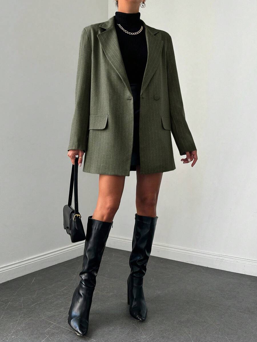 EURMUSE 有線襯衫貝雷帽西裝外套