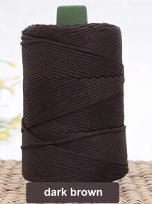 3mm彩色扭纹编织绳空心线工艺品装饰DIY手工包抽绳带配件聚丙烯纤维 - 彩色 - 查看 12