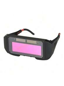 1pc Auto-Darkening Welding Glasses, Welder'S Safety Goggles With Anti-Glare For Welding, Torch, Arc Protection Halloween Decor, Back To School Wall Decor, Bedroom Curtains Living Room Decor Fall Decor,Christmas Decorations