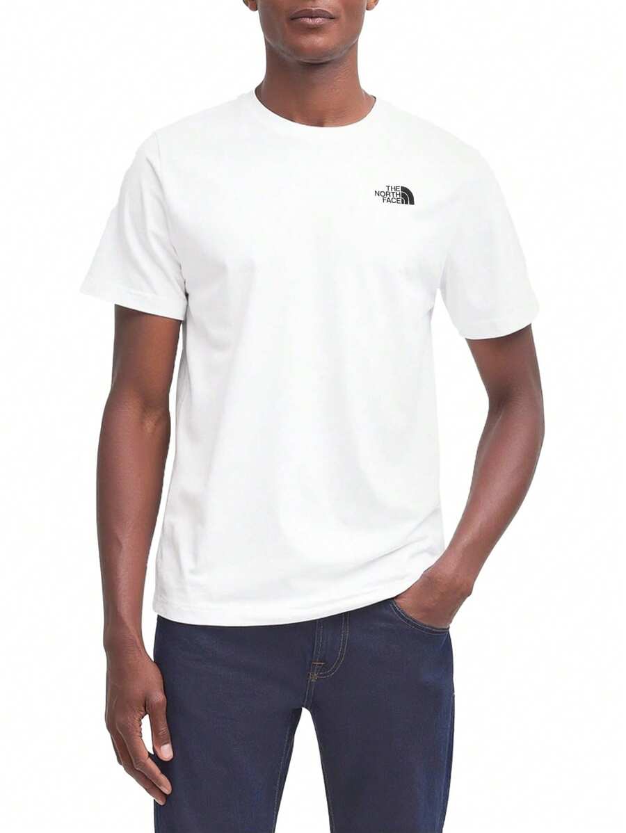 The North Face Men Graphic Print T-Shirt - White - View 1