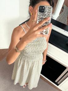 Chiquease Homecoming Dress Back To School Women's Lemon Print Patchwork A-Line Hem Spaghetti Strap Dress Floral Sundress French Style Dress Summer Dress Clothes For University