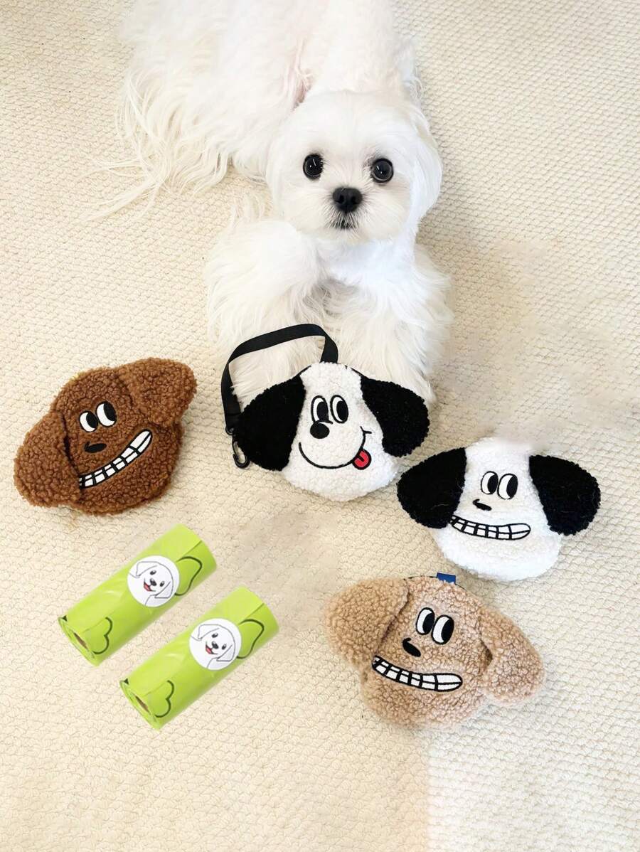 PETSIN 1. 小型犬专用宠物粪便收集器、便便袋、宠物粪便储存器、拾便袋、分配袋、储存袋、垃圾袋 - 彩色 - 查看 1