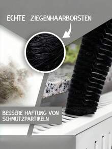 1PC Radiator Brush - 120cm  - Suitable For Cleaning Flat Surface Radiators Overlength Cleaning Brush, Washing Machine Cleaner Brush, Radiator Cleaner Brush,Fridge Coil Brush, Multi-Purpose Home Appliance Dust Cleaning Tool For Vents, Pipes, Lint Removal,Reusable