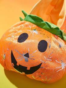 PETSIN 1pc Halloween Pumpkin Pet Costume For Teddy - Orange - View 7