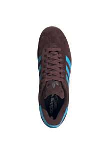 Adidas Women Gazelle Shoes JH5392 Brown Blue