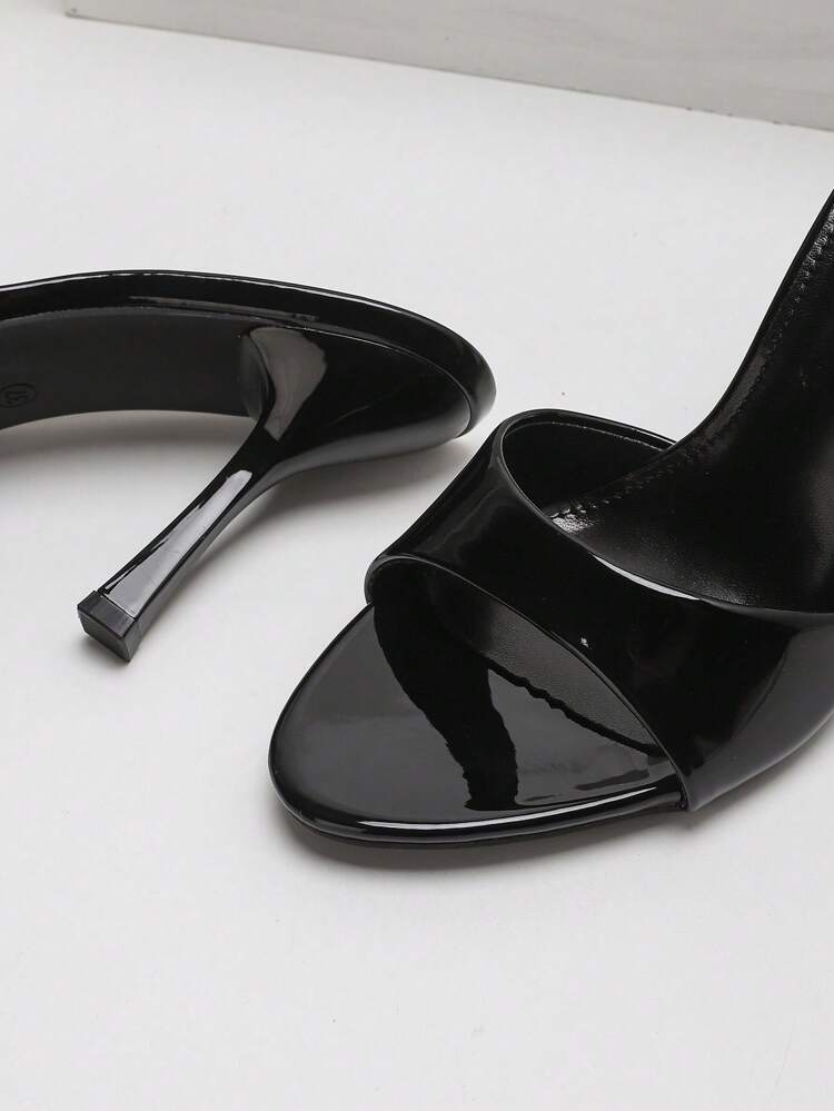 CUCCOO SZL Women's Fashionable Versatile High Heel Sandals Slippers For Outdoor Wear, Summer For Christmas Spring Shoes Prom Heels