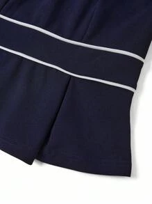 Ellevyn Women's Waist Cinched Round Neck Long Sleeve Top And Pencil Skirt Set, Suitable For Office Commute, Teacher Outfit,Business Casual Woman Teacher Outfits For Women,Lounge Sets For Women Teacher Outfits,Teacher Outfits For Women  Going Out Outfits