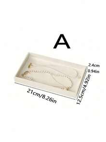 1/4/5PCS Jewelry Display Tray, Stackable Drawer Jewelry Storage Box, Velvet Grid Jewelry Organizer Tray, Multi-Purpose Jewelry Box For Rings, Earrings And Necklaces, Large Capacity Drawers For Easy Classification And Space-Saving Back To School