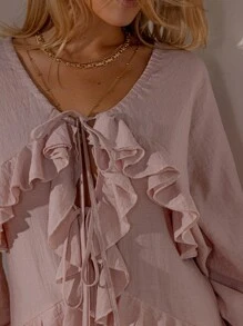 Aralina Winter Fall Ruffle Tiered Mini Dress, Date Night Outfit, Fall Dresses For Women, Fall Clothes, Birthday Dresses Of Women, Going Out Dress