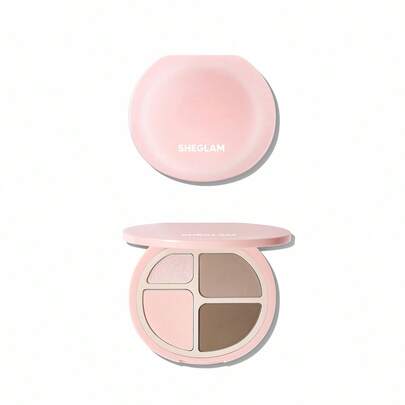 SHEGLAM Hypersculpt Paleta de iluminador y contorno-Cool, Paleta mate multiusos para iluminador, rubor, contorno, sombra de ojos y polvo esculpidor Marca Belleza Maquillaje Maquullaje Cosmética para Mujeres Niñas Perfecto para Invierno Primavera Verano Ideal para Y2K Elegante Moda Adecuado para Cumpleaños Día de la Madre Regalo Fiesta Listo Mejor Color