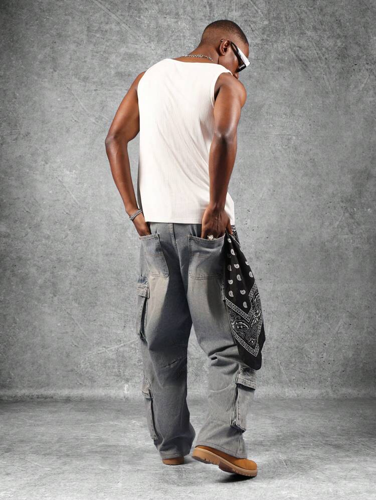 Ribbed Tank Top With Modern Cut