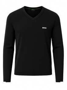 Hugo Boss Ever-X_VN 男士V领长袖休闲宽松T恤