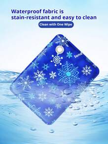 PETSIN 1 件宠物水冰垫，水垫，耐刮耐磨，夏季宠物冰垫干冰，充水款，狗冰垫，猫咪清凉，宠物用品 - 彩色 - 查看 9