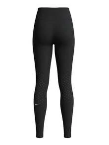 Nike 女款 Swift 7/8 紧身裤 - 弹性腰部休闲百搭紧身裤 - 黑色 - 查看 2