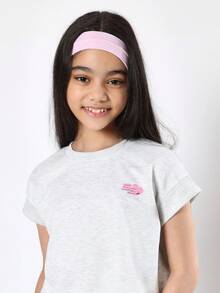 SUMWON 休闲套装 短款T恤 束口灯笼裤 冬季运动休闲节穿搭 街头风 青年日常基础款 旅行必备 舒适百搭休闲套装 - 淺灰色 - 查看 5