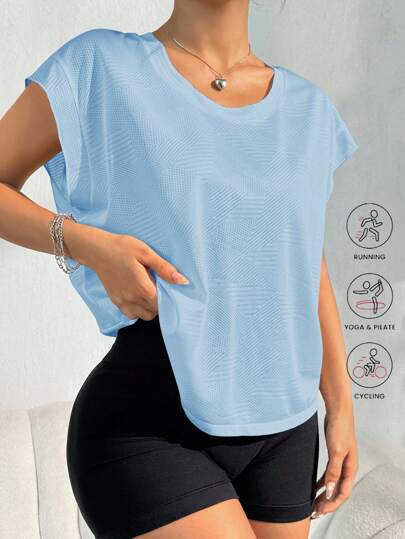 Sovereign Charm ملابس علوية رياضي فضفاض للنساء للرياضة والجري واللياقة البدنية