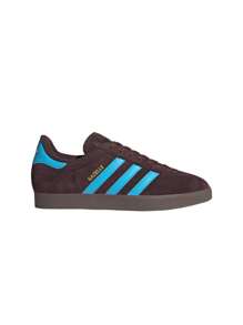 Adidas Women Gazelle Shoes JH5392 Brown Blue