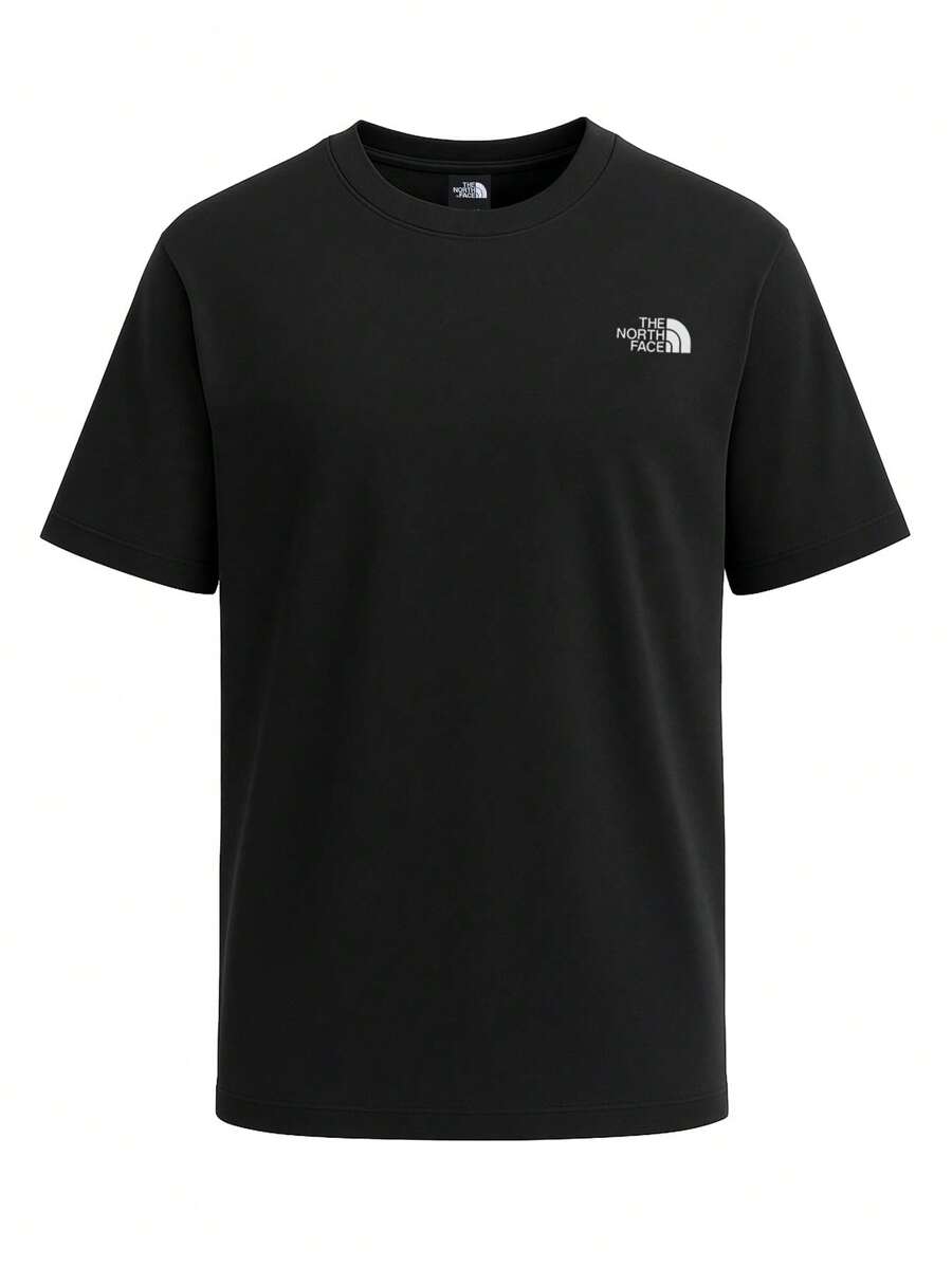 The North Face Men Letter Graphic Drop Shoulder T-Shirt - TNF BLACK - View 1