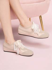 CUCCOO DOLLMOD Balerini Mary Jane drăguți, de înaltă calitate, de culoare caisă, pentru femei, pantofi casual versatili pentru navetiști, atmosferă vibrantă, potriviți pentru primăvară/toamnă, Halloween și Crăciun