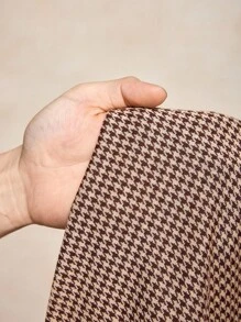 House of One Jacquard Elegant Skinny Button-Up Embellished Square Neck Tank Top Jacket Women Fall Winter Old Money Fall Outfits Business Professional Women Business Casual Woman