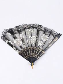 SHEIN Decorative Fan, Casual Minimalist Style For Everyday Use
