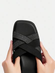 Ressula Women's Fashion Comfortable Flats - Black - View 3