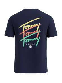 Tommy Hilfiger TJM REG TWISTED SIGN - Dark night navy - View 5
