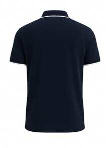 Hugo Boss Áo thun polo tay ngắn thường ngày cho nam, mùa hè - 464 Mở Xanh - Xem 5