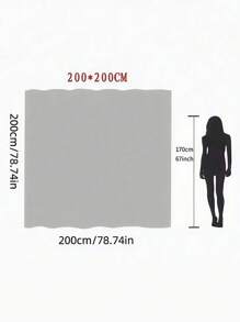 SHEIN 1Pc Vibrant Cartoon Heart Turtle Shower Curtain - Waterproof Bathroom Essentials , And Home Decor - Complete Bathroom Accessories For A Fun And Functional Space Home Bathroom Decor Summer