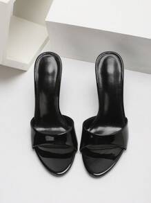 CUCCOO SZL Women's Fashionable Versatile High Heel Sandals Slippers For Outdoor Wear, Summer