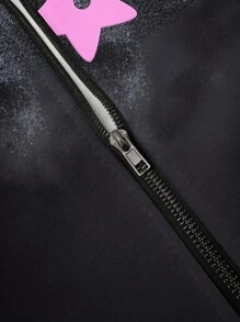 Manfinity Dauomo 休闲时尚百搭拉链连帽长袖男士卫衣 - 彩色 - 查看 5