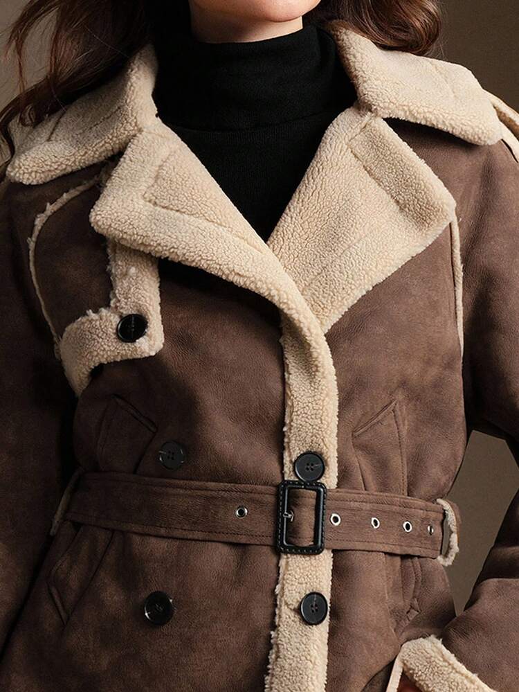 Abrigo de invierno para mujer, elegante, formal, para fiestas, con estilo, para Año Nuevo, Navidad, trabajo, graduación, boda
