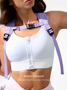 GLOWMODE 5L Side Exterior Pockets Reflective Adjustable Straps Small Backpack Daily Casual Wear