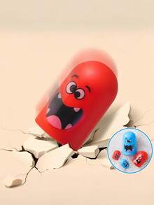 堆叠井字游戏家庭趣味派对旅行脑筋急转弯拼图 STEM 学习玩具彩虹色积木策略技能发展活动棋盘游戏套装 - 彩色 - 查看 5